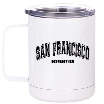 San Francisco California Gift 12 oz Stainless Steel Tumbler Cup