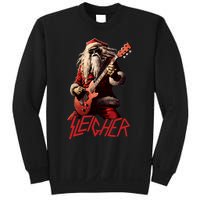 Sleigher Funny Christmas Heavy Metal Music Sweatshirt