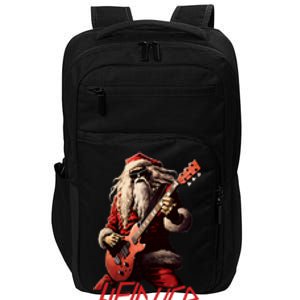 Sleigher Funny Christmas Heavy Metal Music Impact Tech Backpack