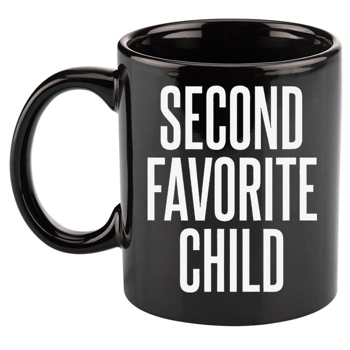Second Favorite Child  11oz C Handle Ceramic Mug