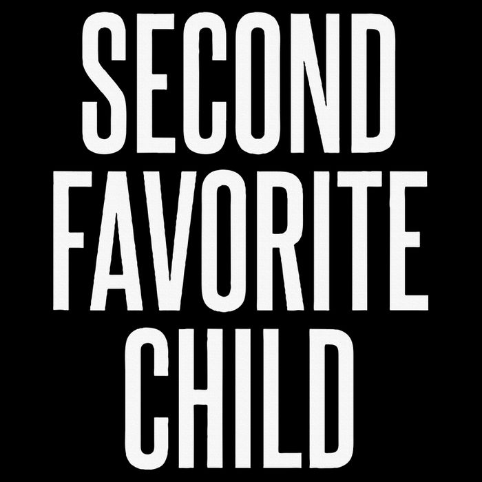 Second Favorite Child  Youth Performance Sprint T-Shirt