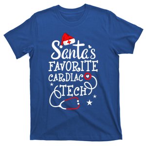 Santa's Favorite Cardiac Tech Christmas Cardiovascular Tech Cool Gift T-Shirt