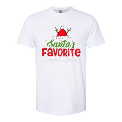 SantaS Favorite Corporate Trainer Christmas Softstyle CVC T-Shirt