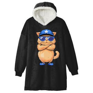 Somalian Flag Cat Mom Souvenirs Products Kitten Somalia Hooded Wearable Blanket