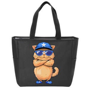 Somalian Flag Cat Mom Souvenirs Products Kitten Somalia Zip Tote Bag