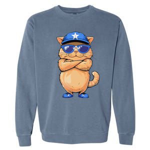 Somalian Flag Cat Mom Souvenirs Products Kitten Somalia Garment-Dyed Sweatshirt