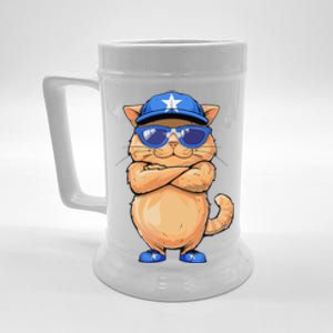 Somalian Flag Cat Mom Souvenirs Products Kitten Somalia Beer Stein