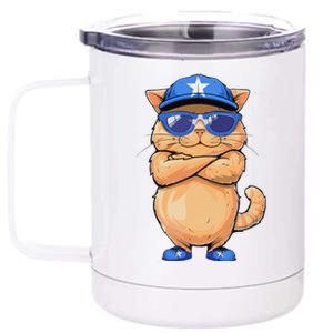 Somalian Flag Cat Mom Souvenirs Products Kitten Somalia 12 oz Stainless Steel Tumbler Cup