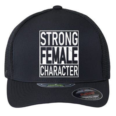 Strong Female Character Flexfit Unipanel Trucker Cap