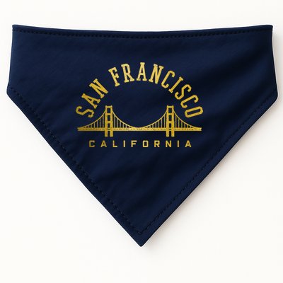 San Francisco California Golden Gate Bridge Vintage USA-Made Doggie Bandana