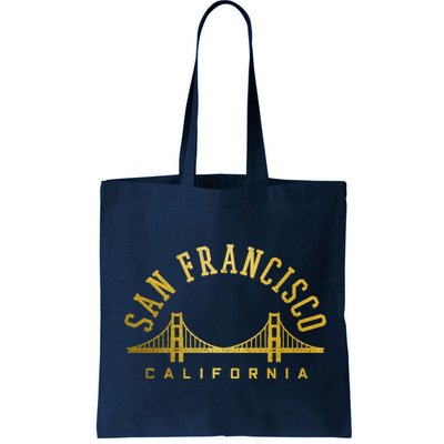 San Francisco California Golden Gate Bridge Vintage Bag