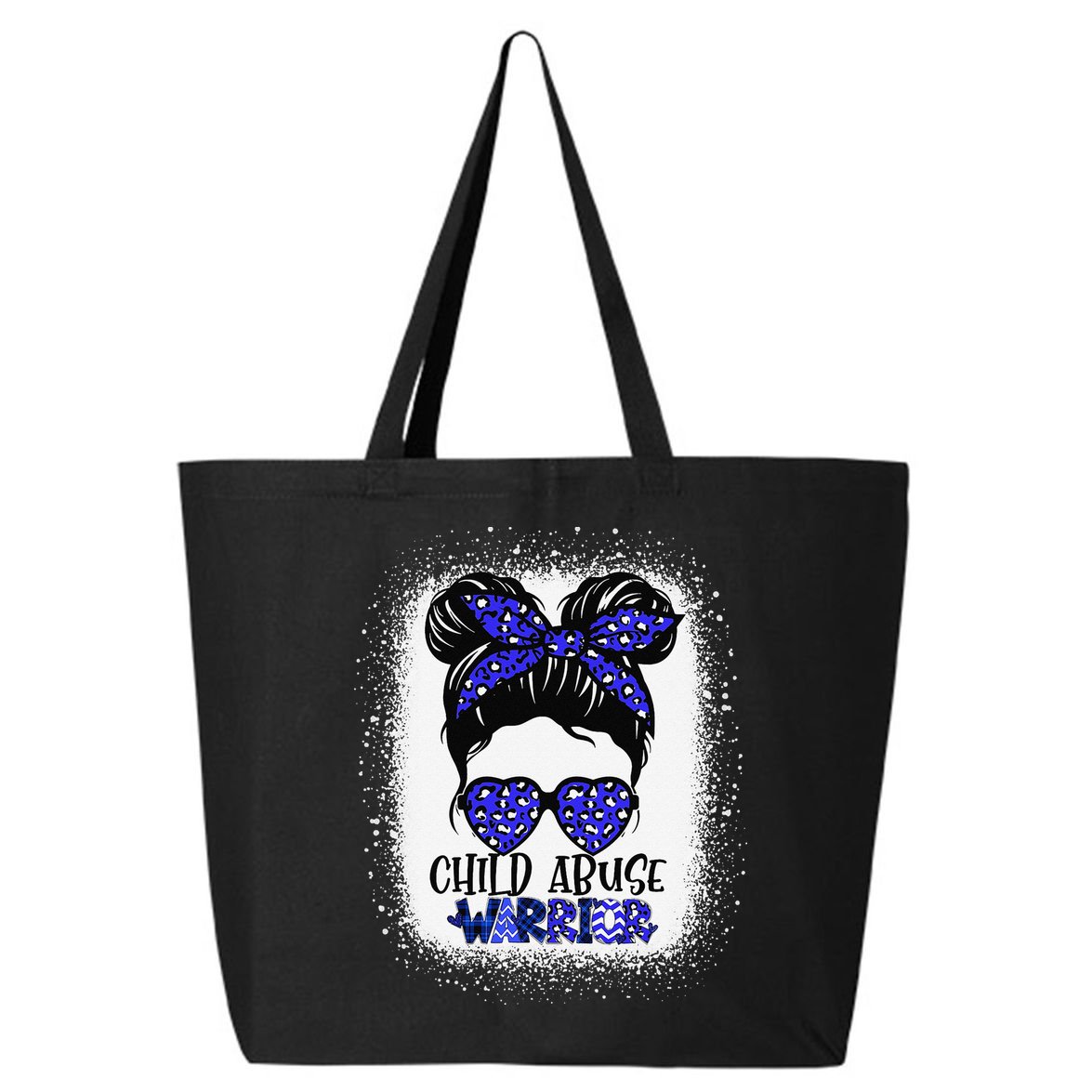 StandUp For Children Stop Child Abuse Prevention Awareness 25L Jumbo Tote