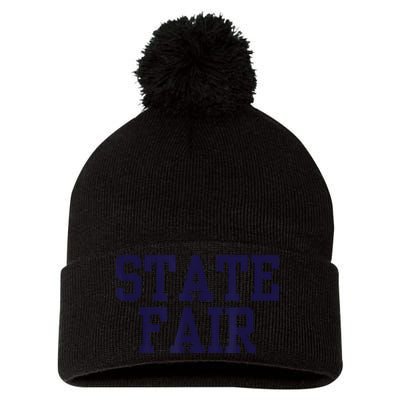 State Fair Community College 02 Pom Pom 12in Knit Beanie