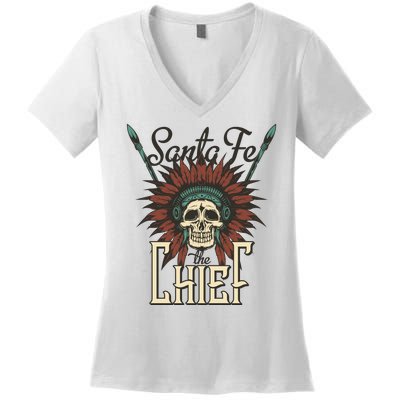 Santa Fe Chief Women's V-Neck T-Shirt