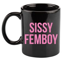 Sissy Femboy Crossdressing Aesthetic 11oz C Handle Ceramic Mug