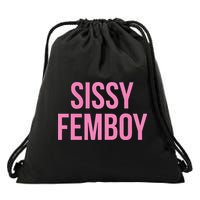 Sissy Femboy Crossdressing Aesthetic Drawstring Bag