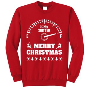 Shitters Full Christmas Sweatshirt