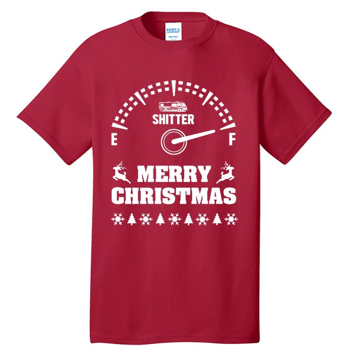 Shitters Full Christmas Tall T-Shirt