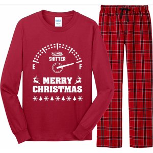 Shitters Full Christmas Long Sleeve Pajama Set