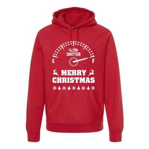 Shitters Full Christmas Premium Hoodie