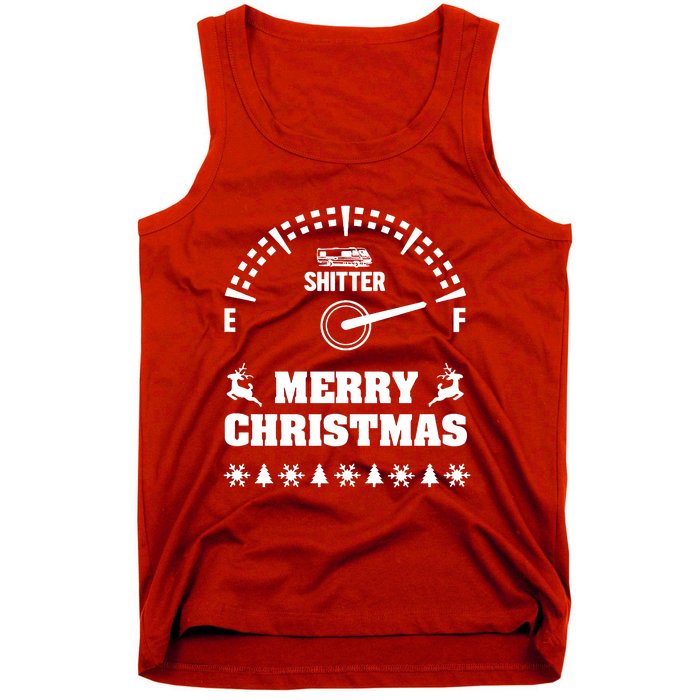 Shitters Full Christmas Tank Top