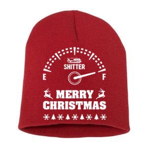 Shitters Full Christmas Short Acrylic Beanie