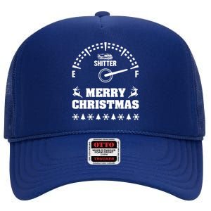 Shitters Full Christmas High Crown Mesh Back Trucker Hat