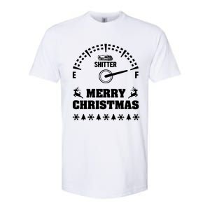 Shitters Full Christmas Softstyle CVC T-Shirt