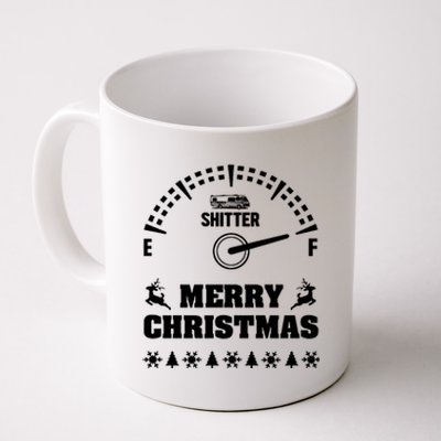 Shitters Full Christmas Coffee Mug