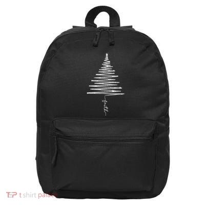Sparkling Faith Christmas Tree 16 in Basic Backpack