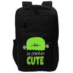 So Franken Cute Frankenstein Halloween Impact Tech Backpack