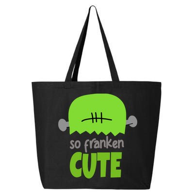 So Franken Cute Frankenstein Halloween 25L Jumbo Tote