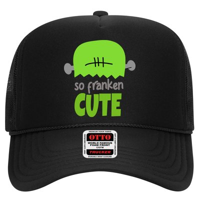 So Franken Cute Frankenstein Halloween Trucker Hat