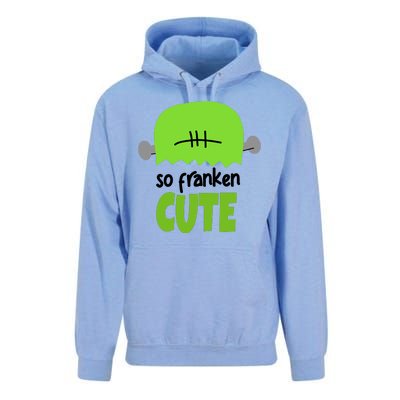 So Franken Cute Frankenstein Halloween Unisex Surf Hoodie