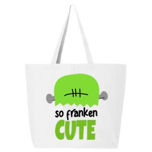 So Franken Cute Frankenstein Halloween 25L Jumbo Tote