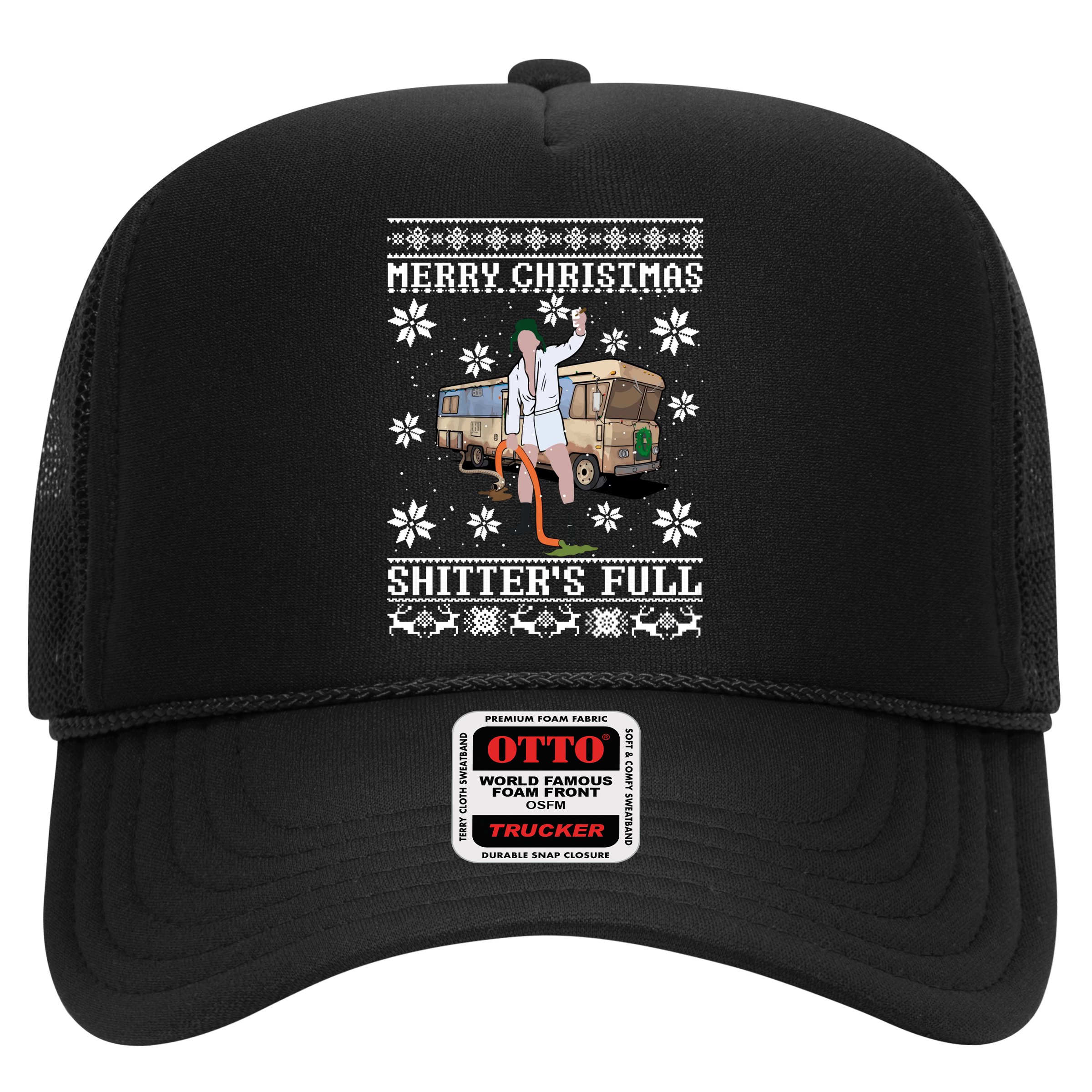 Shitters Full Christmas Ugly Christmas Vacation Hat