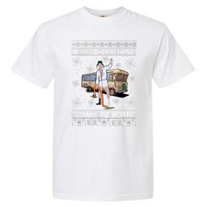 Shitters Full Christmas Ugly Christmas Vacation Garment-Dyed Heavyweight T-Shirt