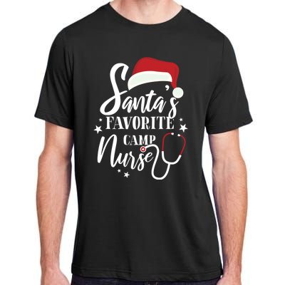 Santa Favorite Camp Nurse Outfit Funny Cute Xmas Gift Adult ChromaSoft Performance T-Shirt