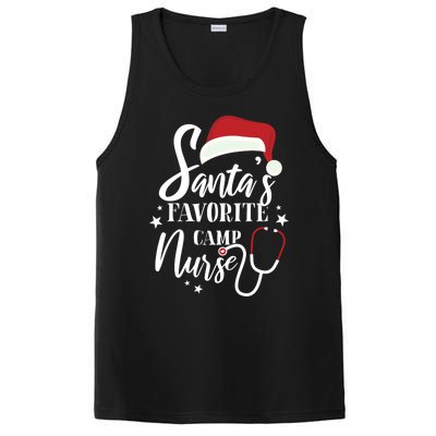 Santa Favorite Camp Nurse Outfit Funny Cute Xmas Gift PosiCharge Competitor Tank