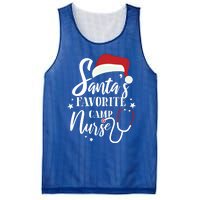 Santa Favorite Camp Nurse Outfit Funny Cute Xmas Gift Mesh Reversible Basketball Jersey Tank