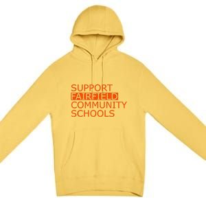 Support Fairfield Community Schools Premium Pullover Hoodie