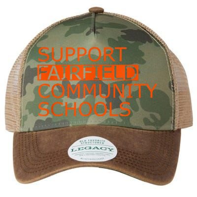 Support Fairfield Community Schools Legacy Tie Dye Trucker Hat