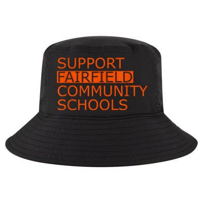 Support Fairfield Community Schools Cool Comfort Performance Bucket Hat