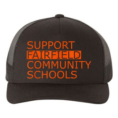 Support Fairfield Community Schools Yupoong Adult 5-Panel Trucker Hat