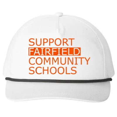 Support Fairfield Community Schools Snapback Five-Panel Rope Hat