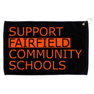 Support Fairfield Community Schools Grommeted Golf Towel