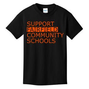 Support Fairfield Community Schools Kids T-Shirt