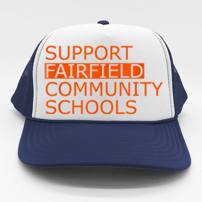 Support Fairfield Community Schools Trucker Hat