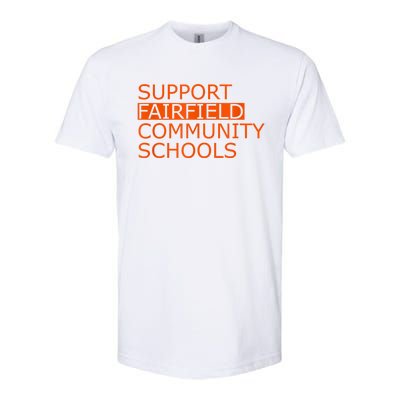 Support Fairfield Community Schools Softstyle CVC T-Shirt