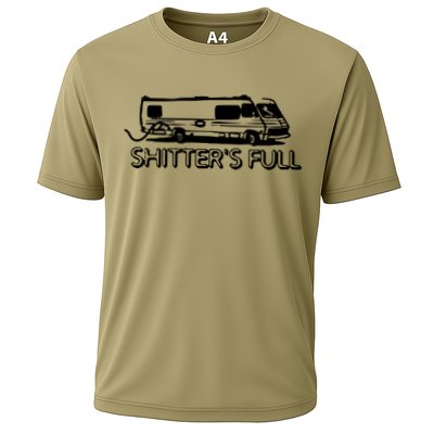Shitters Full Christmas Humor Graphic Offensive Rude Cool Trending Novelty Offen Cooling Performance Crew T-Shirt